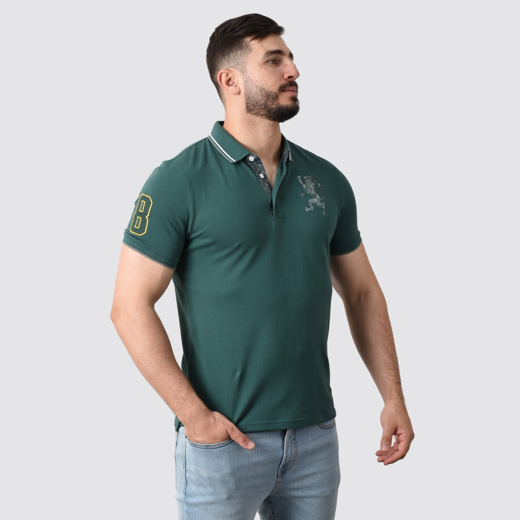 Men's 3D Lion Polo