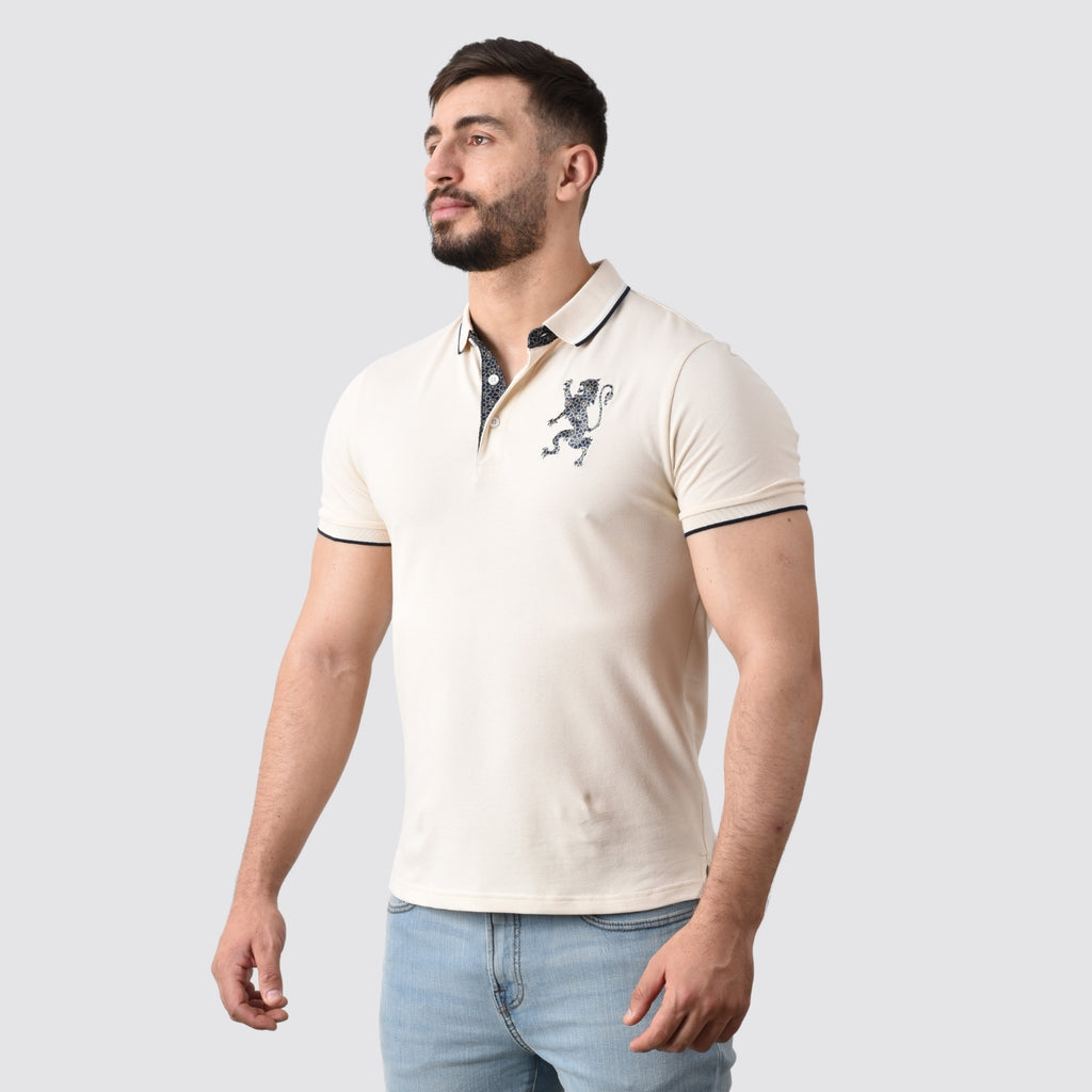 Men's 3D Lion Polo