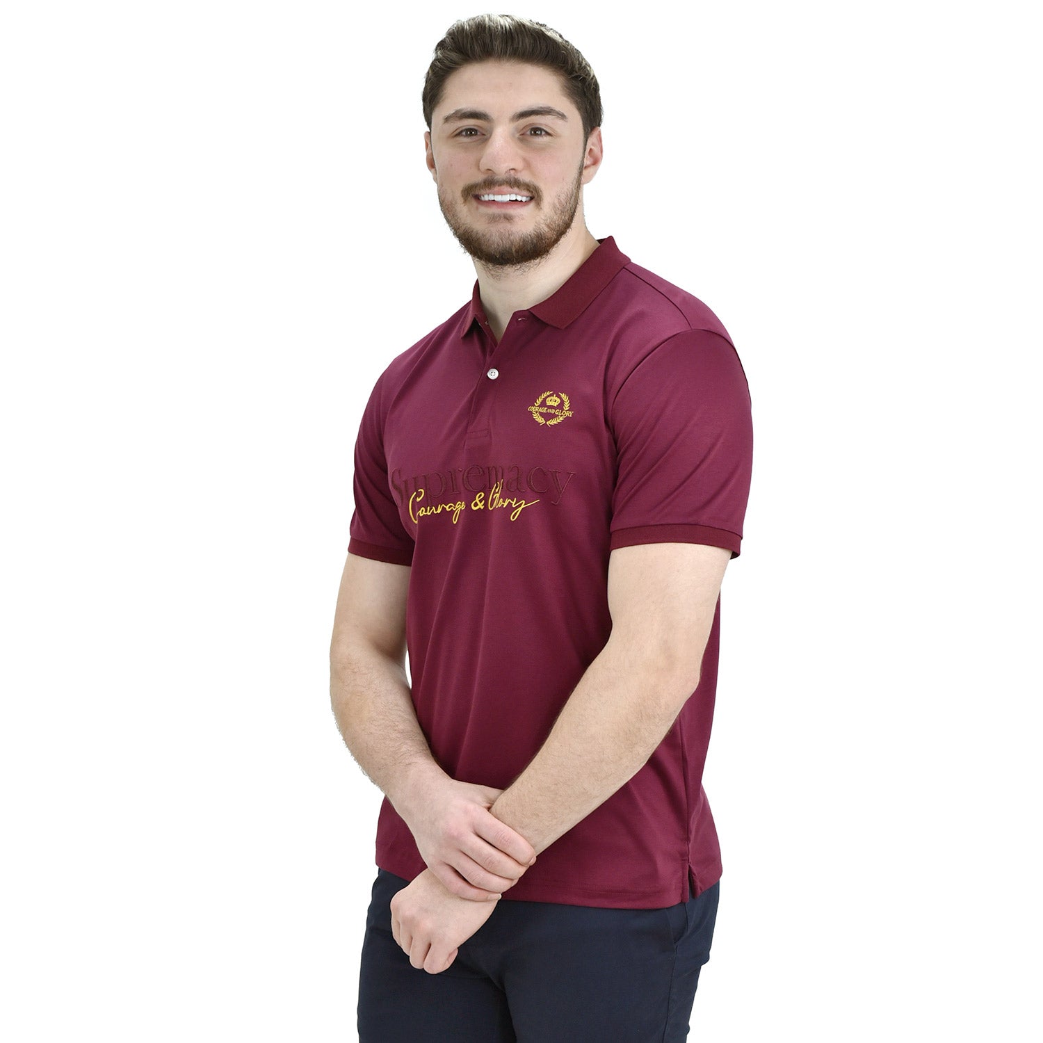 Men's Embroidered Polo