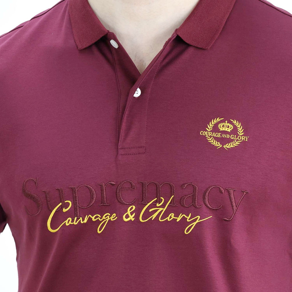 Men's Embroidered Polo