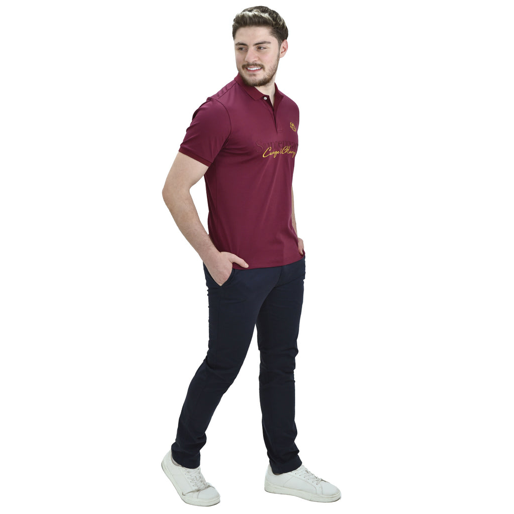Men's Embroidered Polo