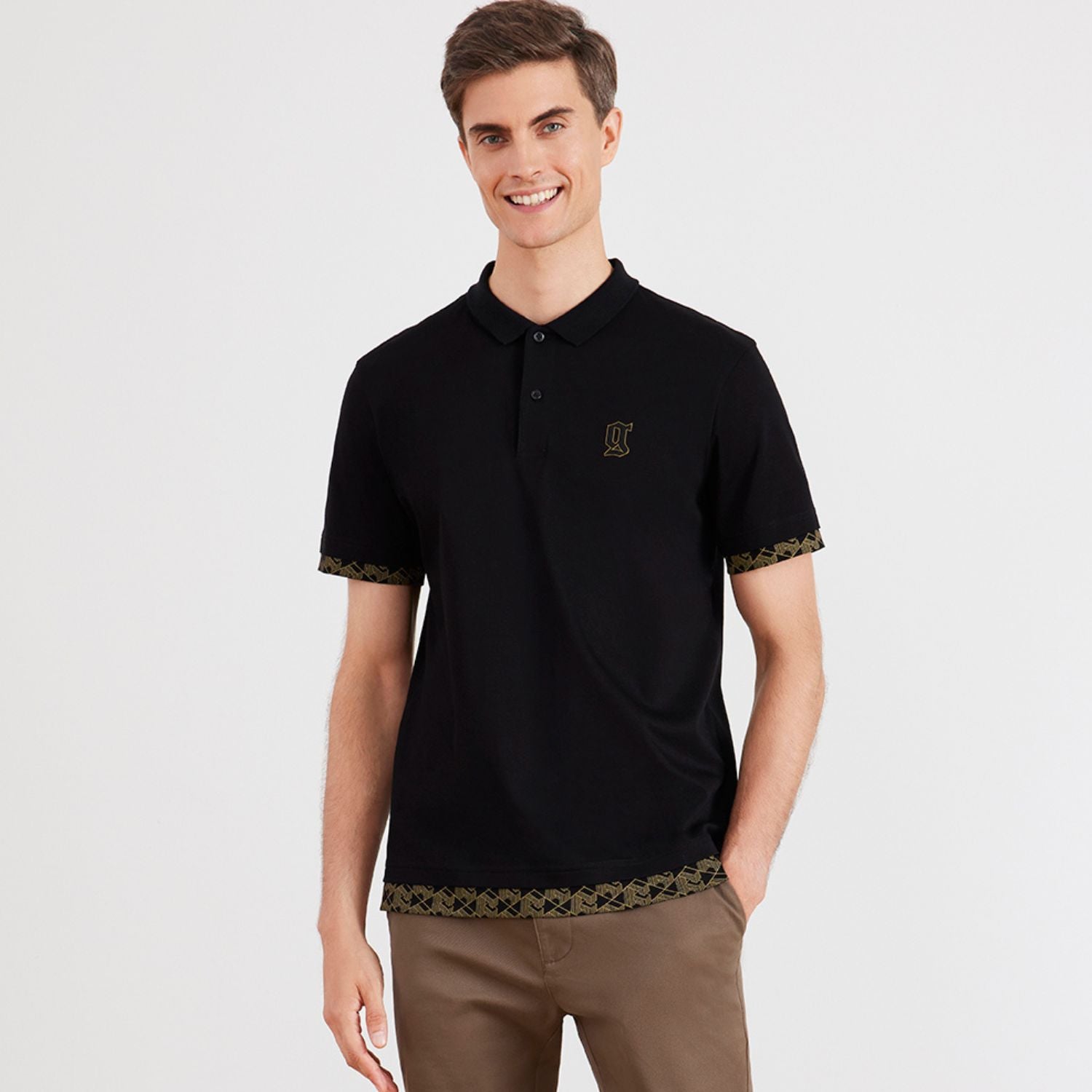 Men's Embroidered Polo