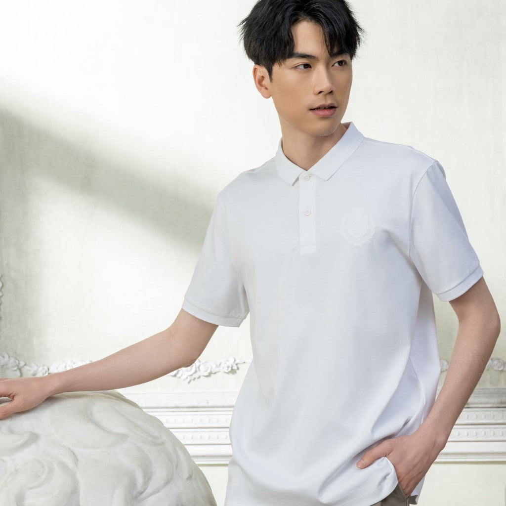 Men's Embroidered Polo