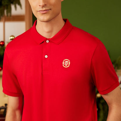 Men's Embroidered Polo