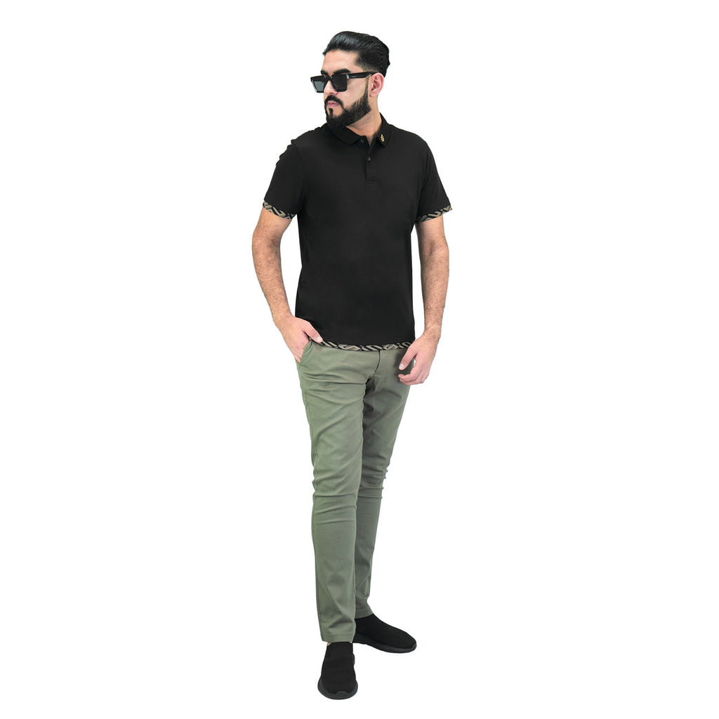 Men's Embroidered Polo