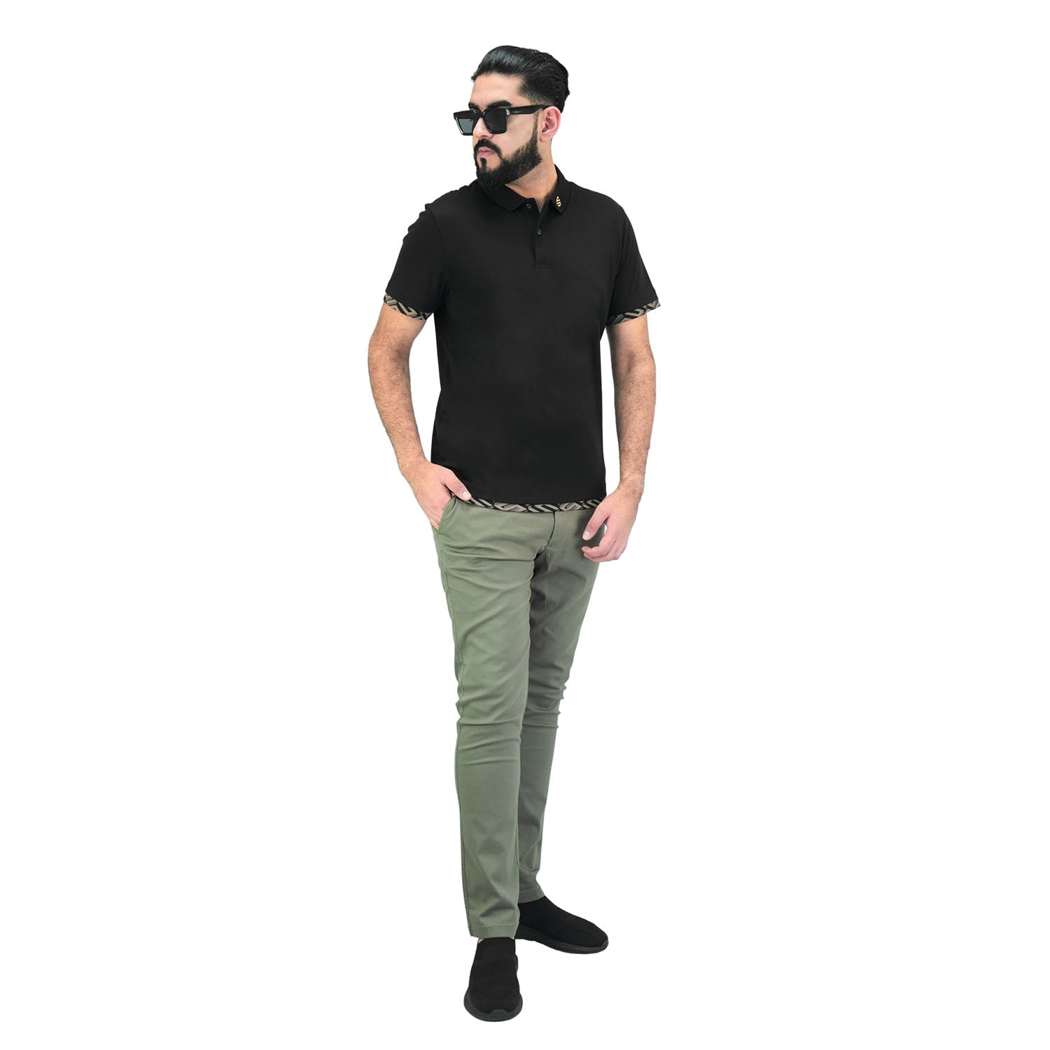 Men's Embroidered Polo