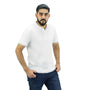 Giordano Men's Embroidered Polo-White