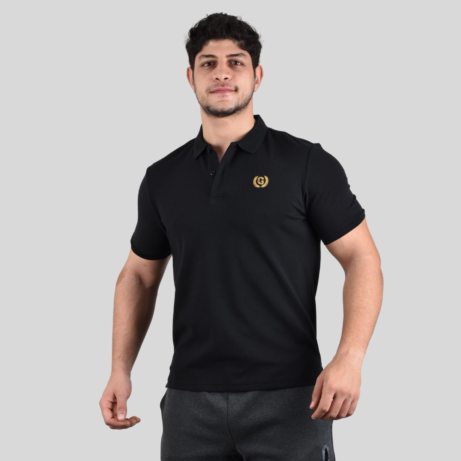 Men's Waffle Polo