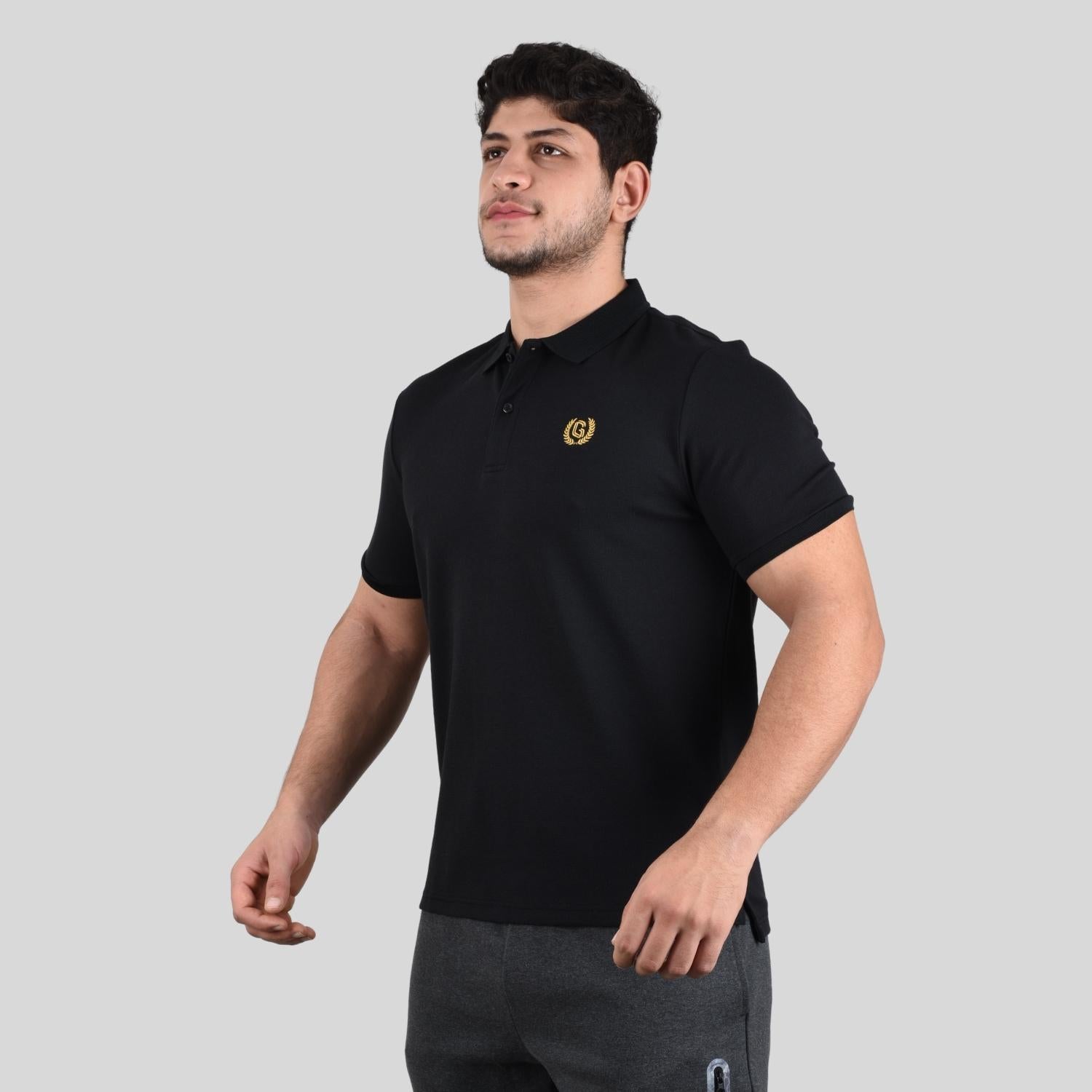 Men's Waffle Polo