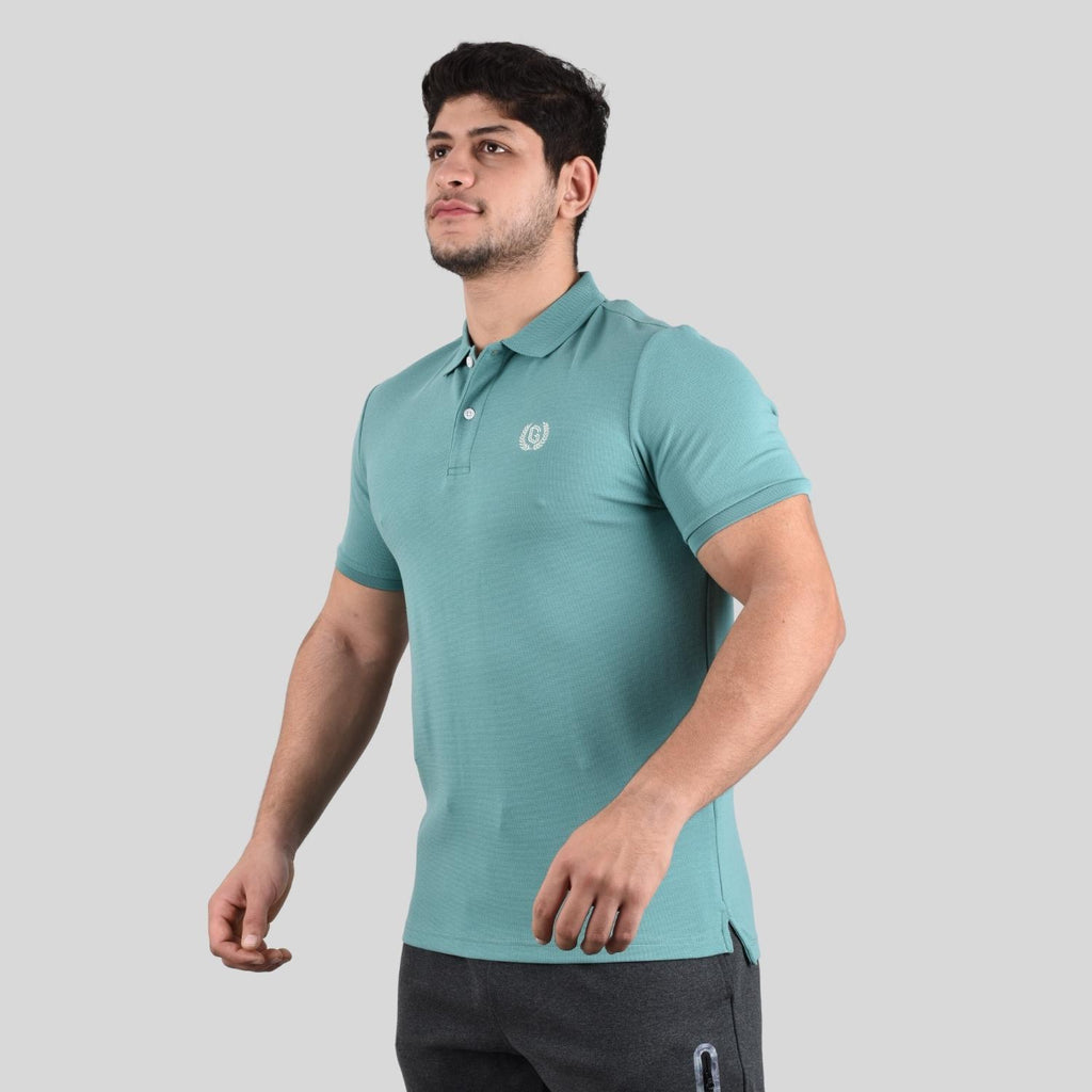 Men's Waffle Polo