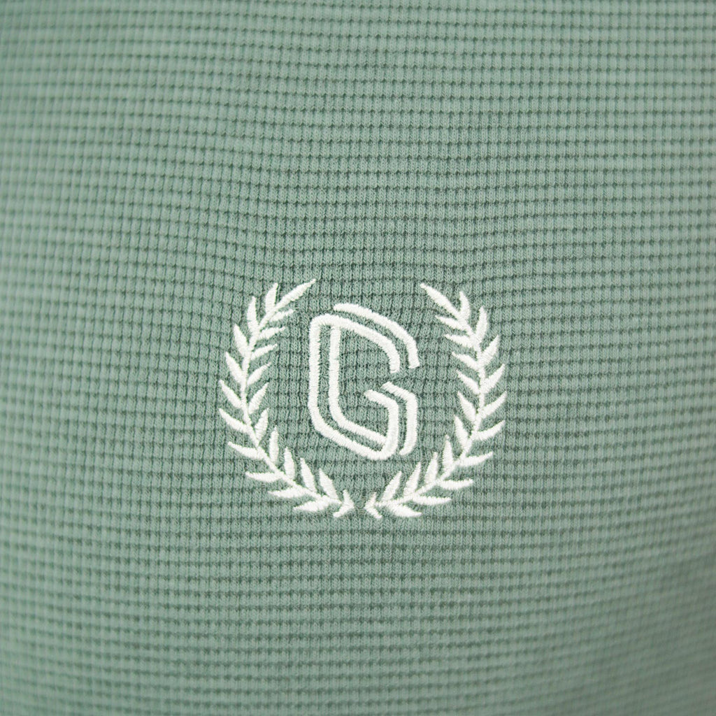 Men's Waffle Polo