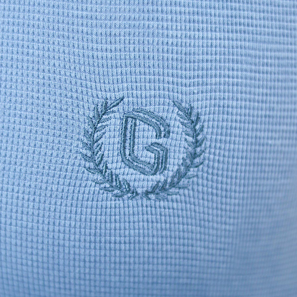 Men's Waffle Polo