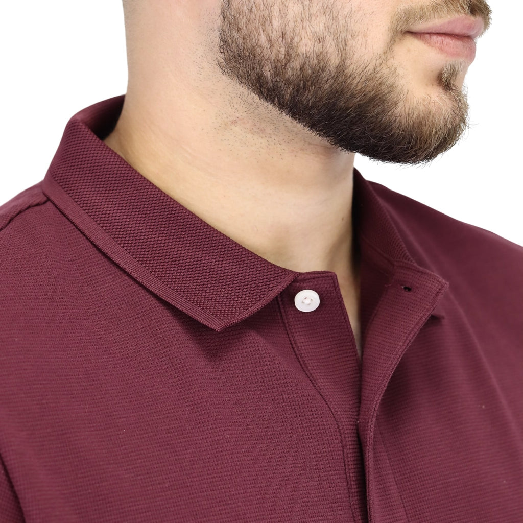 Men's Waffle Polo