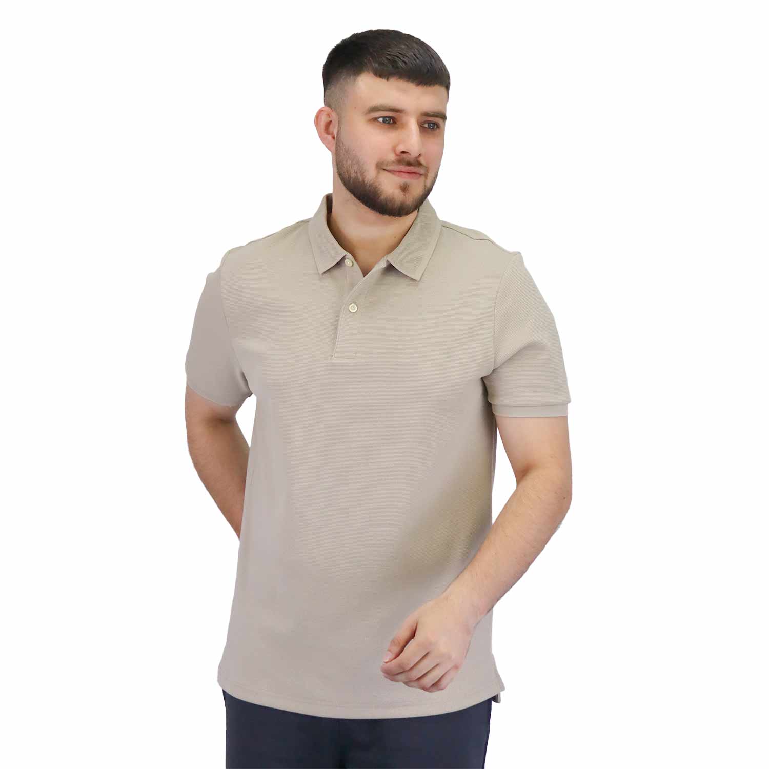 Men's Waffle Polo