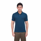 Giordano Men's Waffle Polo-Green