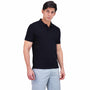 Giordano Men's Waffle Polo-Black