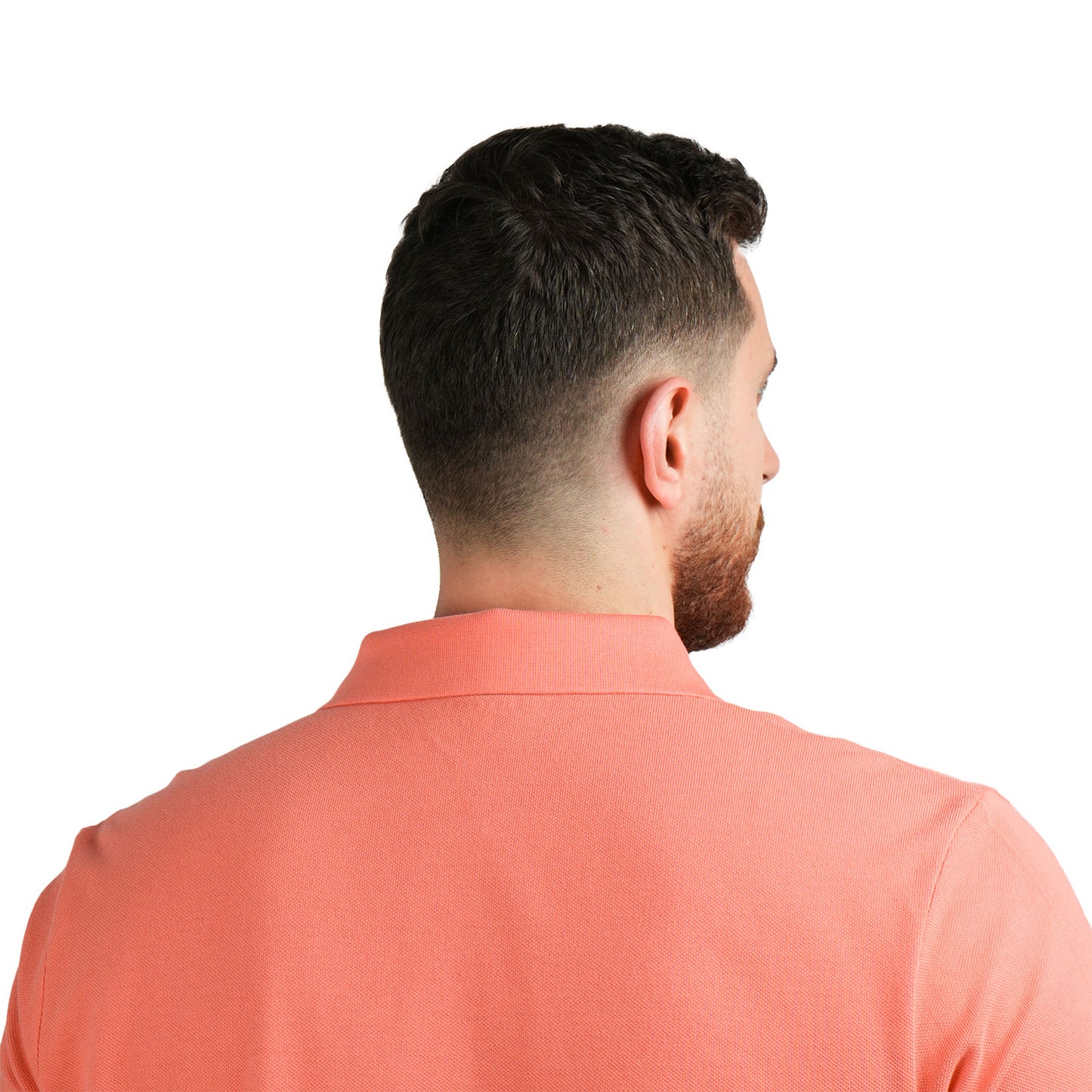 قميص بولو رجالي عالي الأداء بقصّة Slim Fit مطرز بنقشة أسد