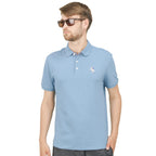 Giordano Men's Bold Polo-Blue
