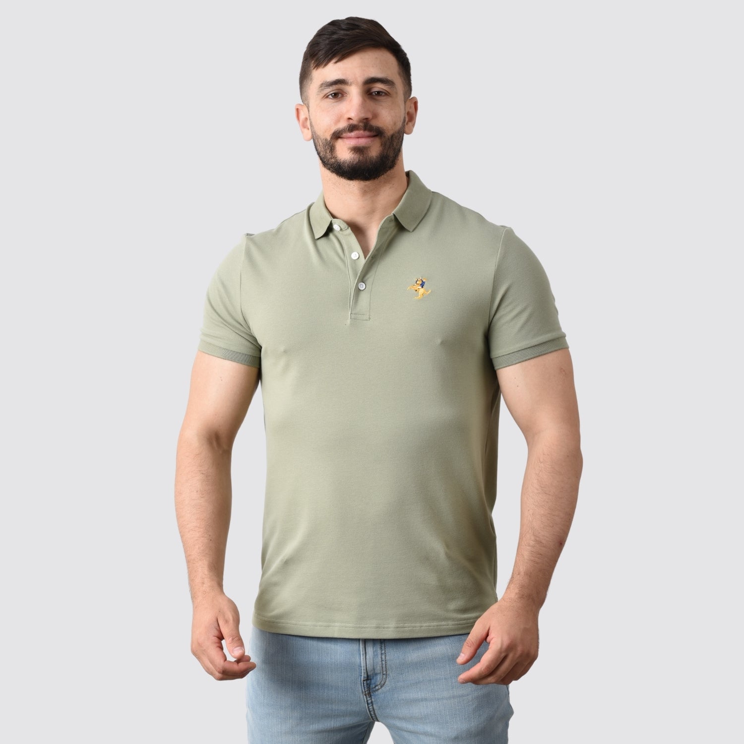 Giordano Men's Bold Polo-Green