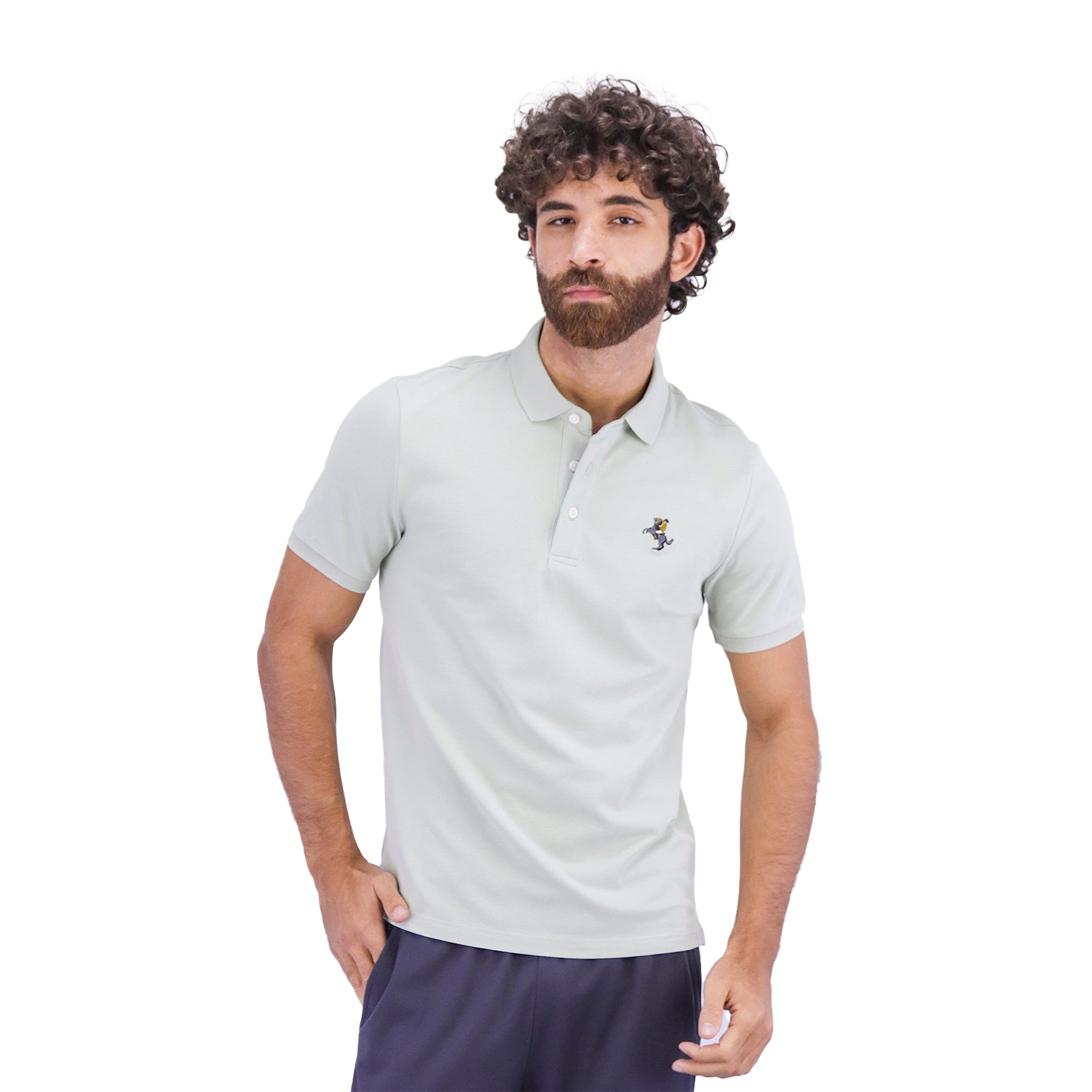 Giordano Men's Bold Polo-Green
