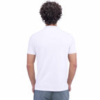 Men's Pique Flat Knit Collar Slim Fit Embroidery Solid Polo