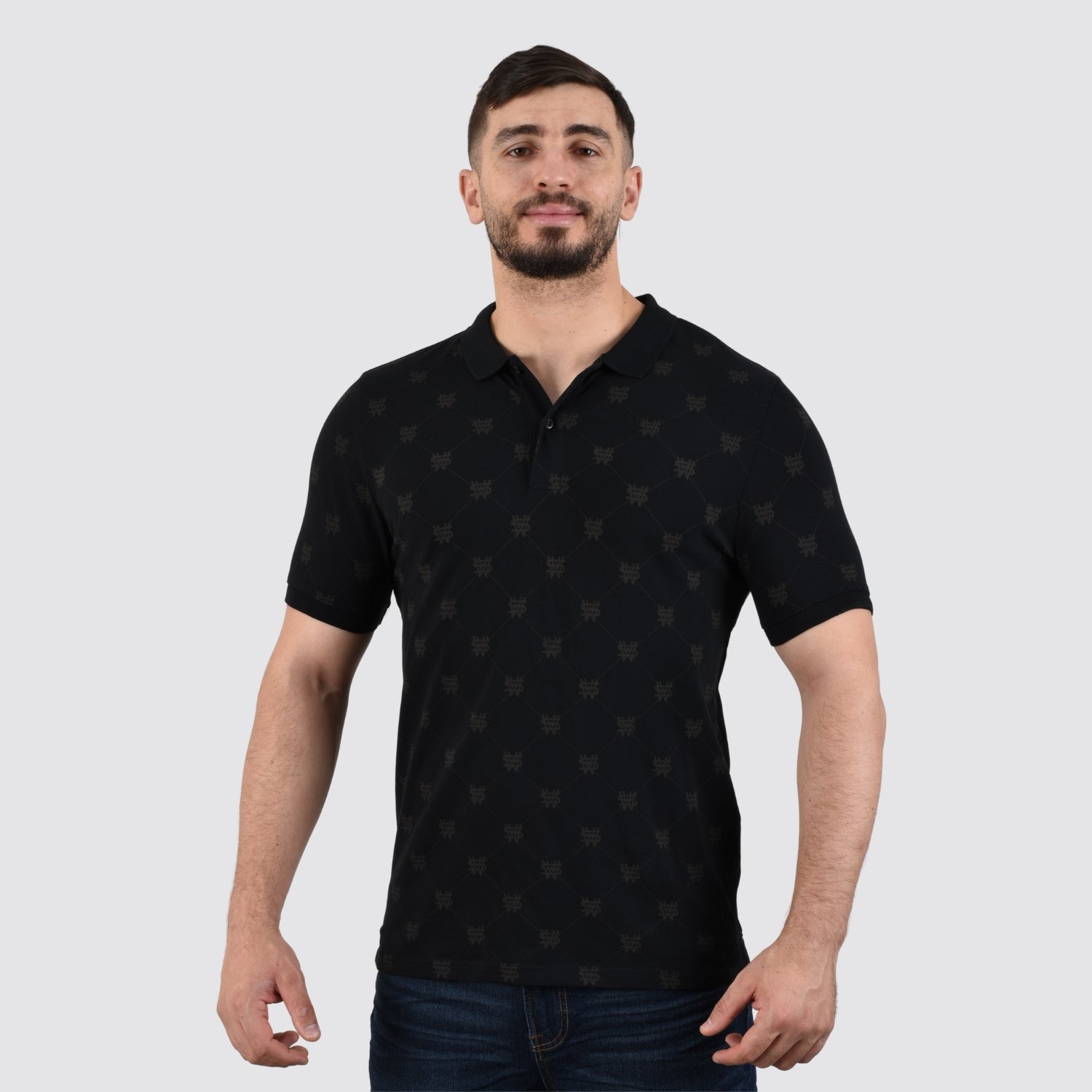 Men's Print Polo