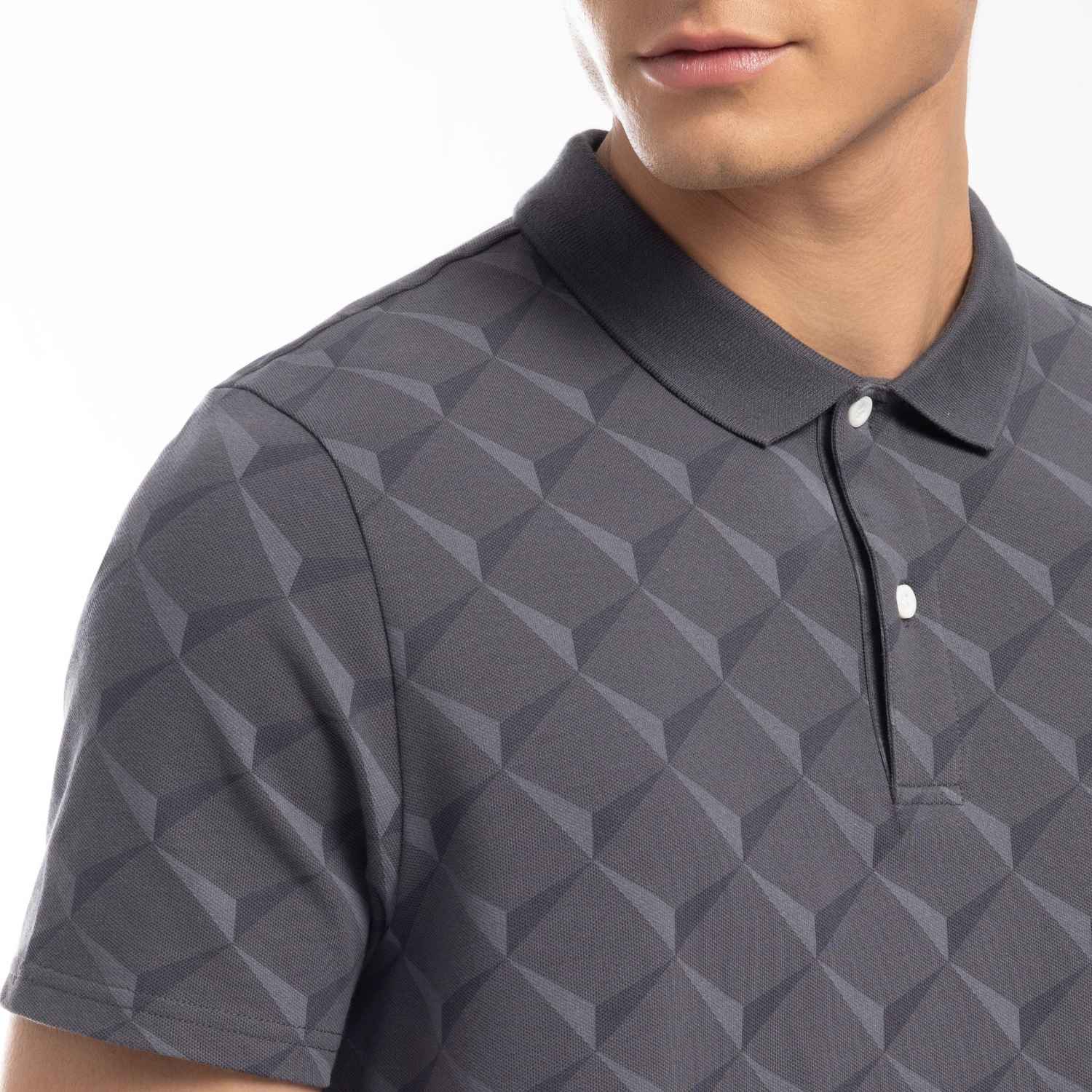 Men's Print Polo