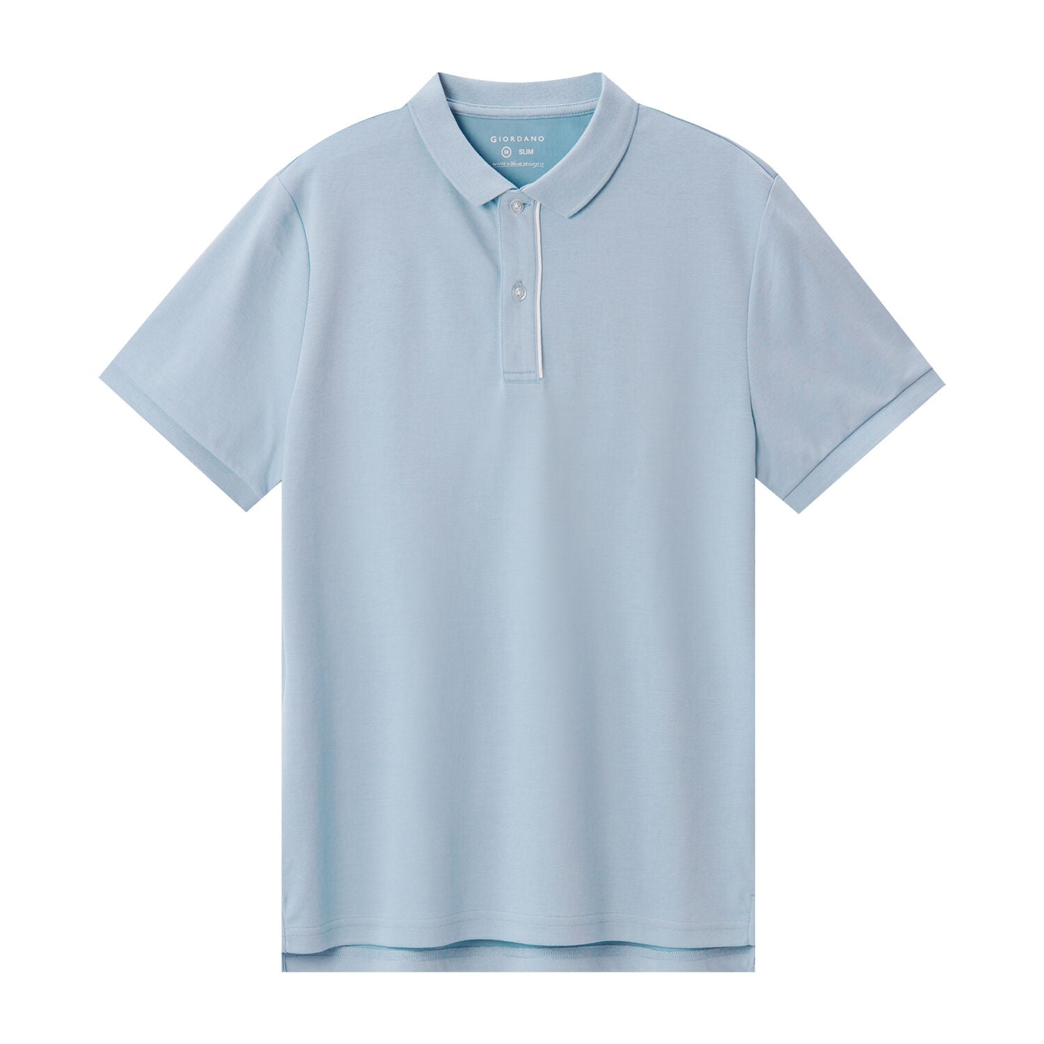 Men's Slim Fit Solid Pique Polo