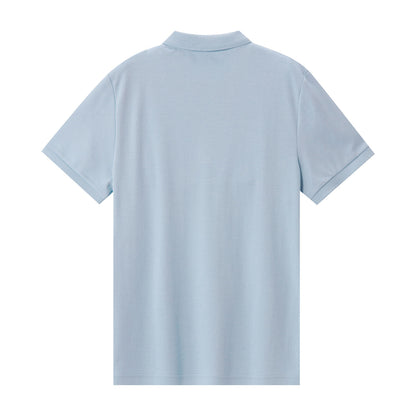 Men's Slim Fit Solid Pique Polo