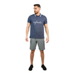 Men's Slim Fit Embroidered Infinite Polo