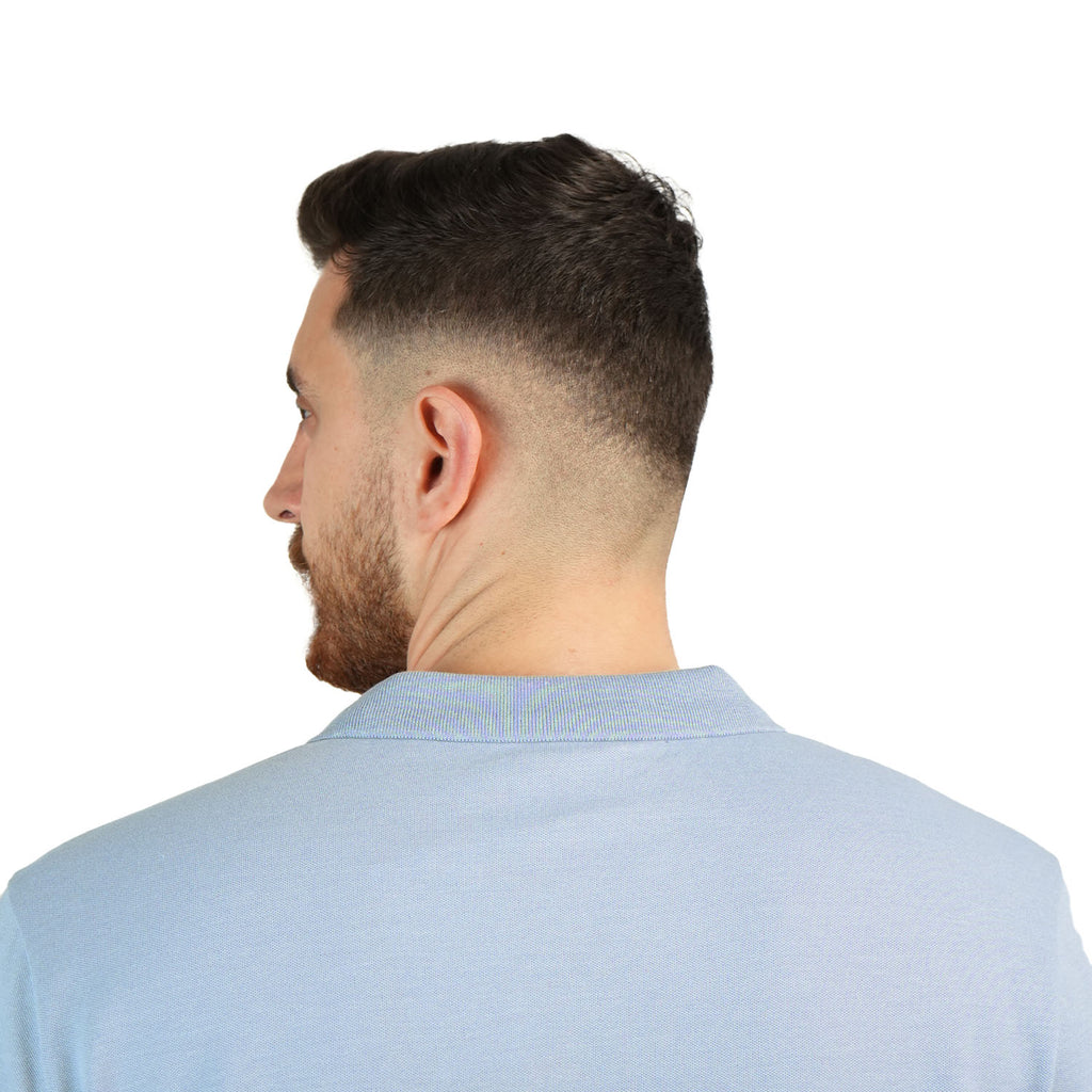 قميص بولو رجالي بقصّة Slim Fit مطرز بشعار Infinite