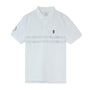 Giordano Men's Slim Fit Embroidered Infinite Polo-White