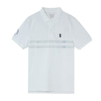Giordano Men's Slim Fit Embroidered Infinite Polo-White