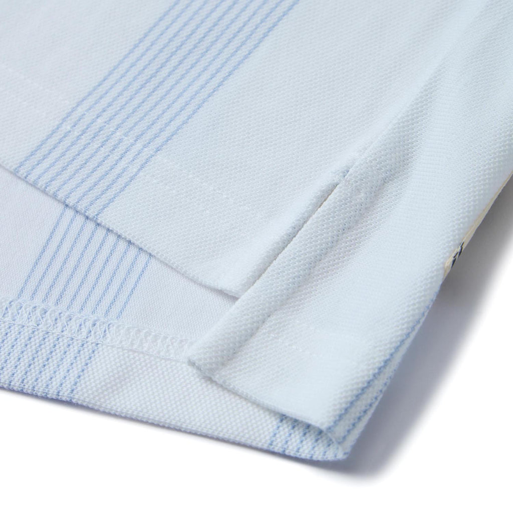 قميص بولو رجالي بقصّة Slim Fit مطرز بشعار Infinite