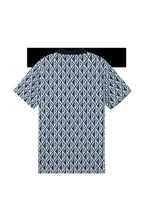 Men's Slim-Fit Cotton Lycra Bold Polo With Oval Print