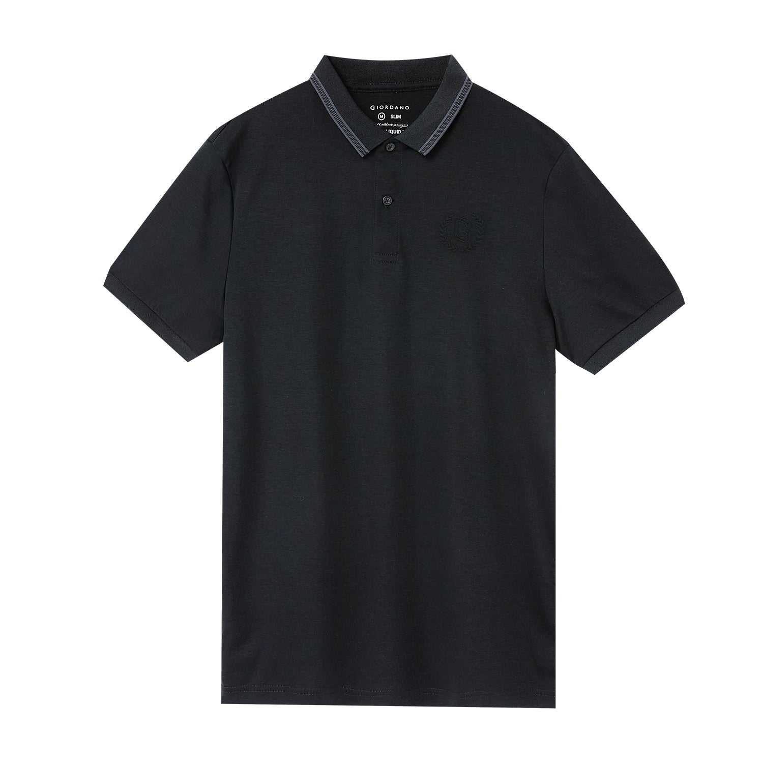 Men's Solid Liquid Touch Polo