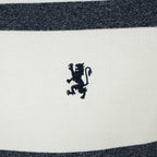 Men's Slim Fit Stripe Polo - Cotton Pique, Flat Knit Collar