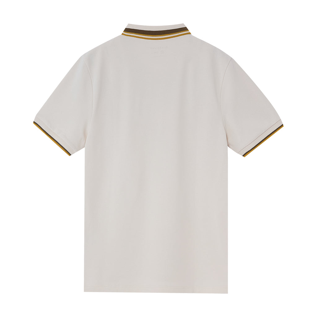 Men's Classic Slim Fit Polo With Signature Embroidery