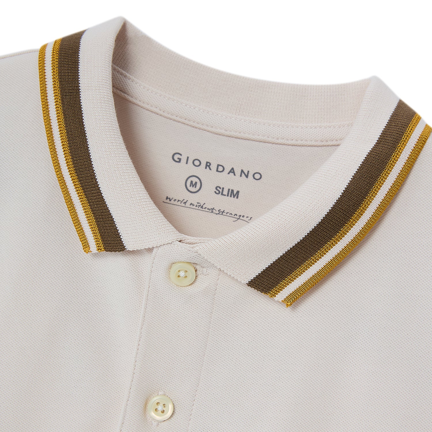 Men's Classic Slim Fit Polo With Signature Embroidery