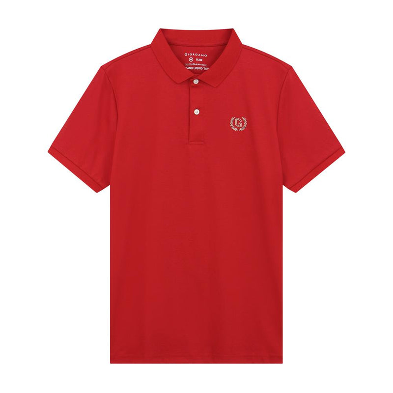 Men's Slim Fit Liquid Touch Polo