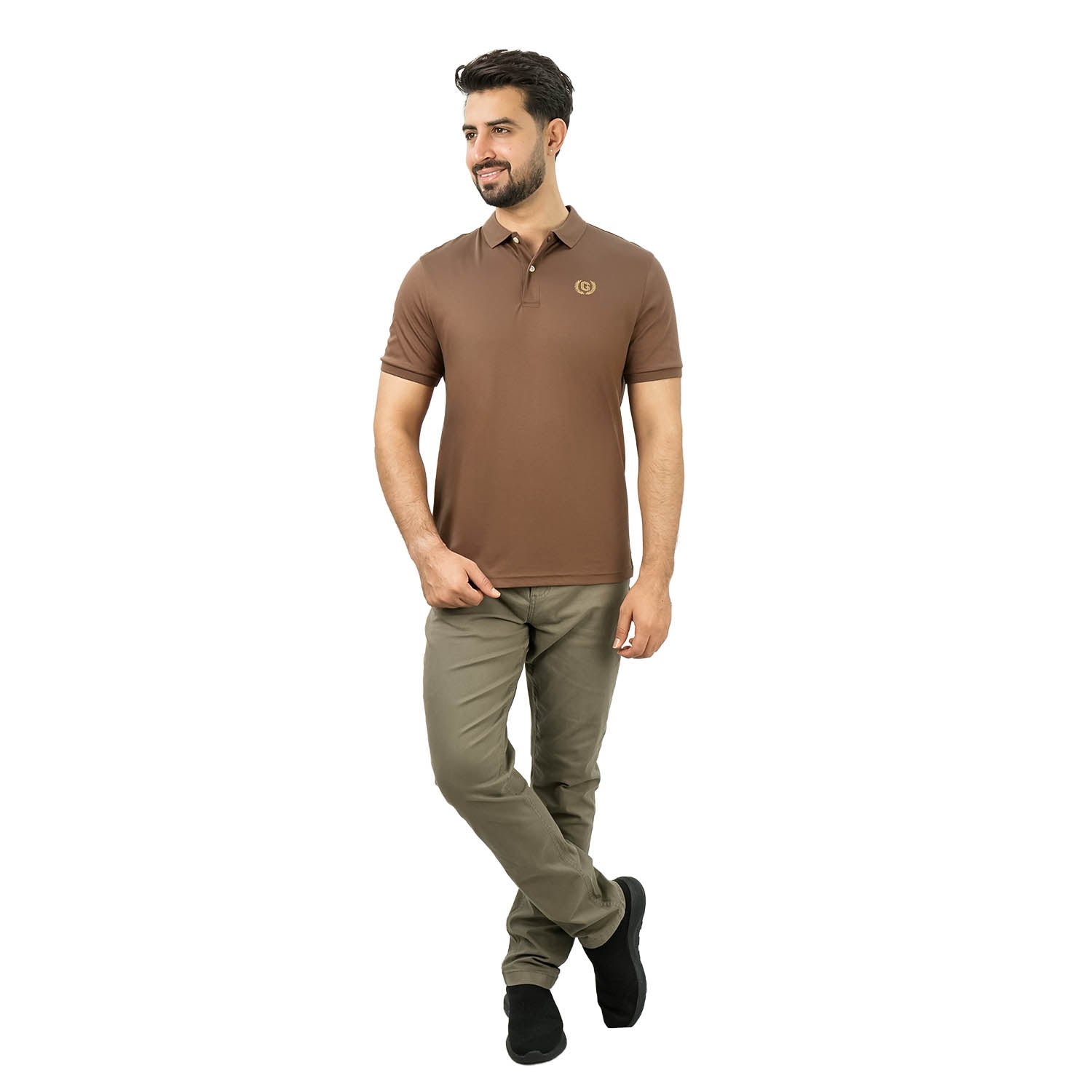 Men's Slim Fit Liquid Touch Polo