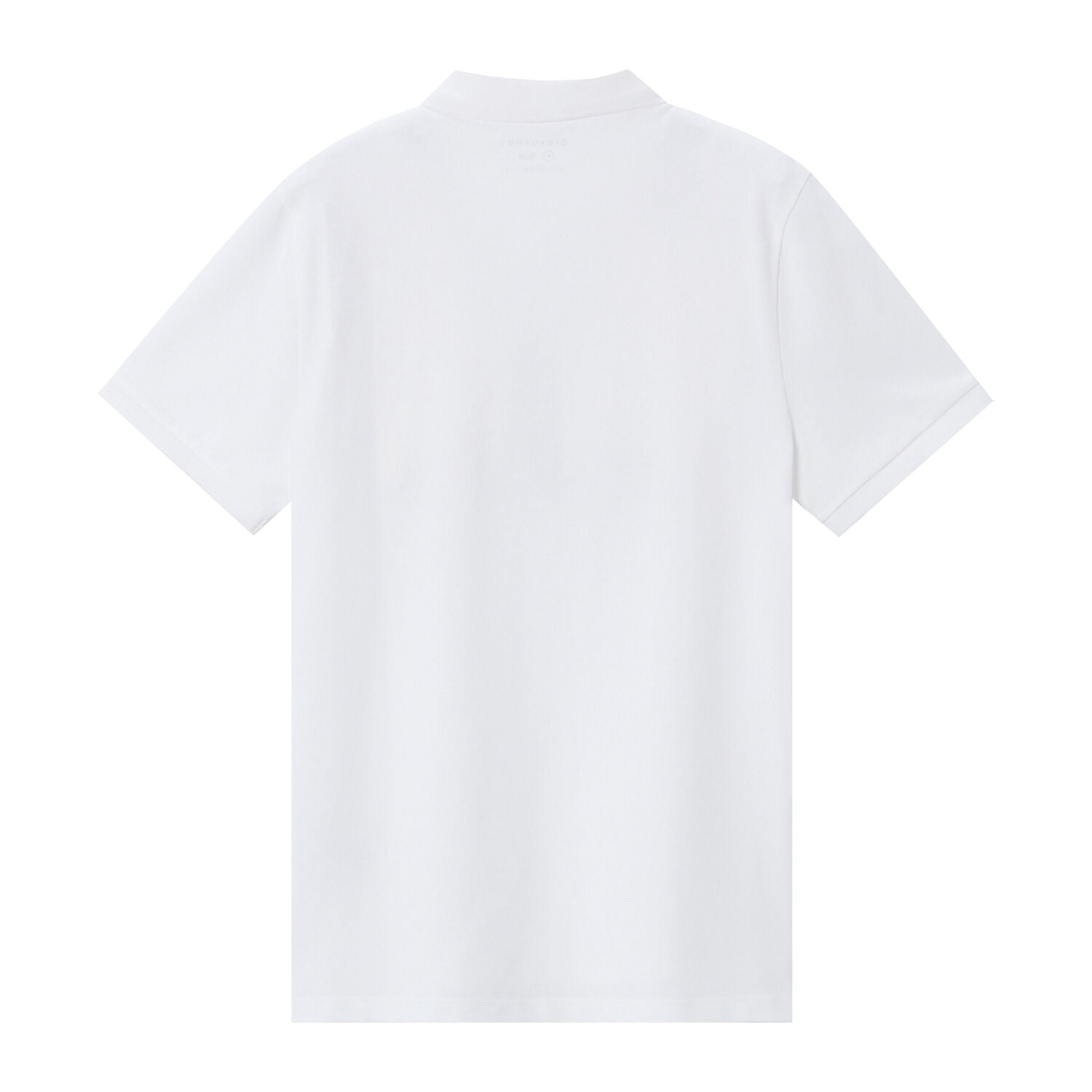 Men's Embroidered Bold Polo - Slim Fit, Cotton Lycra Pique