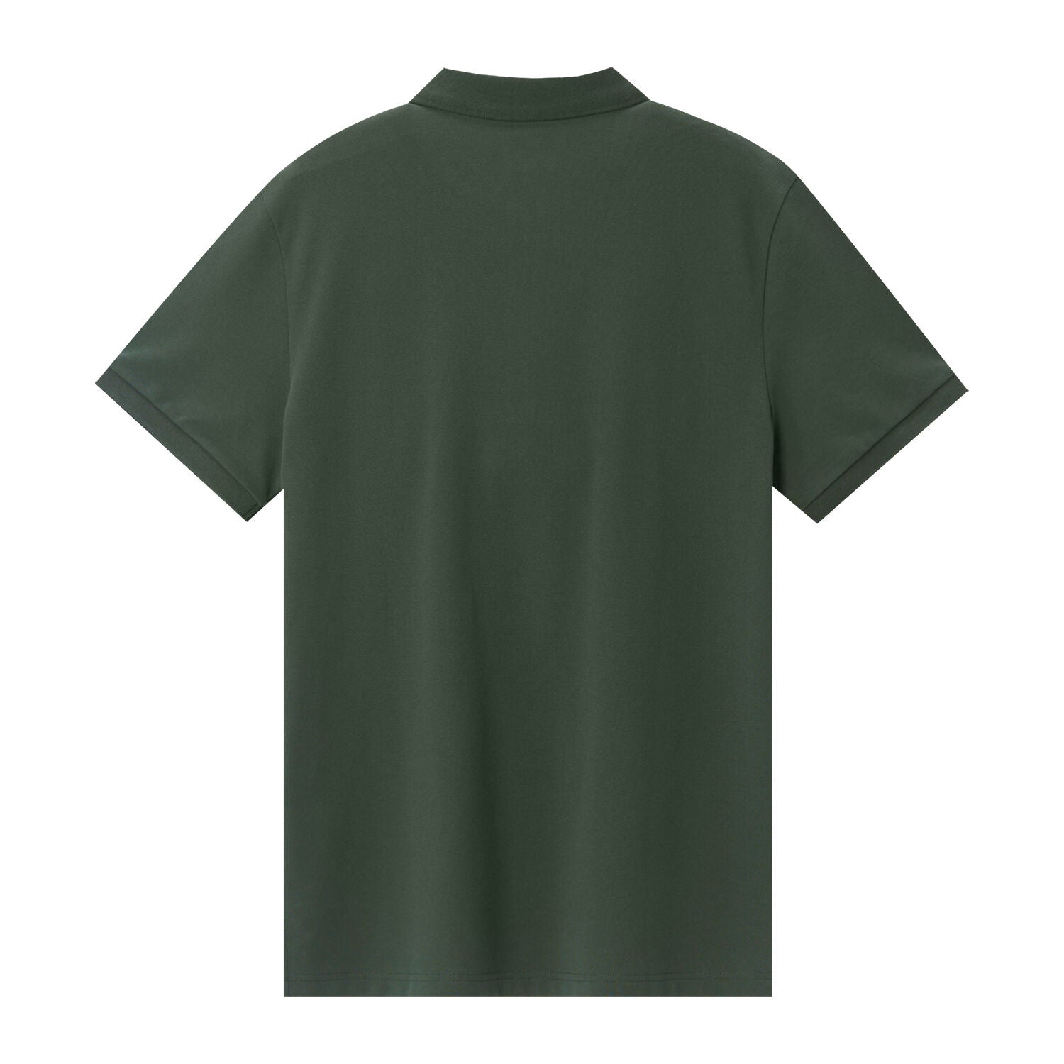 Men's Embroidered Bold Polo - Slim Fit, Cotton Lycra Pique