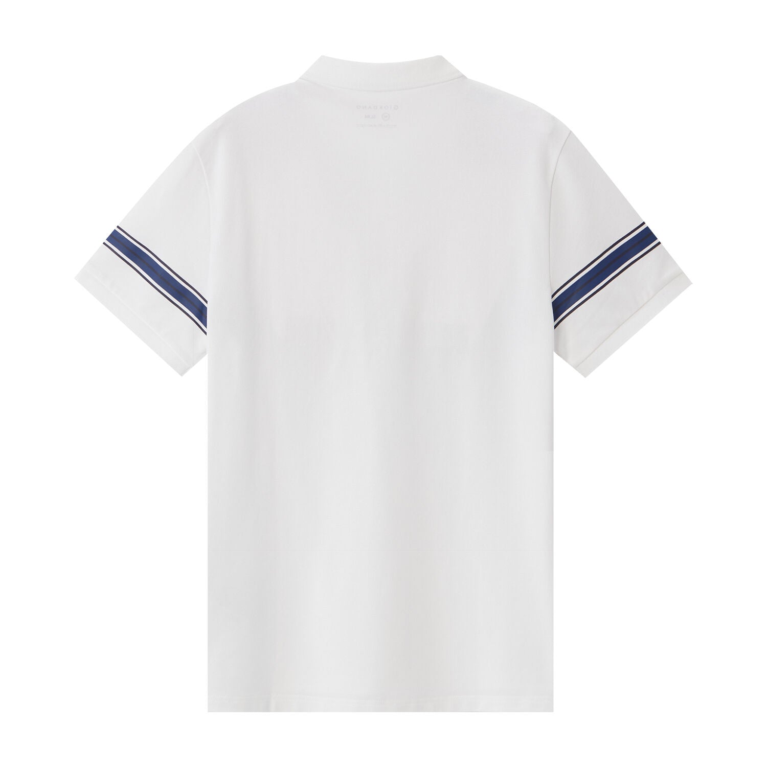Men's Embroidered Bold Polo - Slim Fit, Cotton Lycra Pique