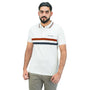 Giordano Men's Slim Fit Polo - Union Jack Embroidery-White