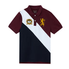 Giordano Men's Slim Fit Polo - Union Jack Embroidery-Multicolor