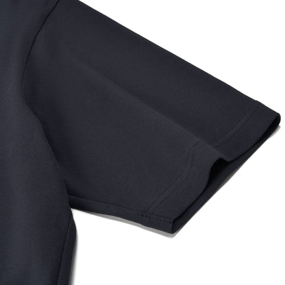 Men’S Relaxed Fit Cotton-Lycra Piqué Polo With Woven Collar