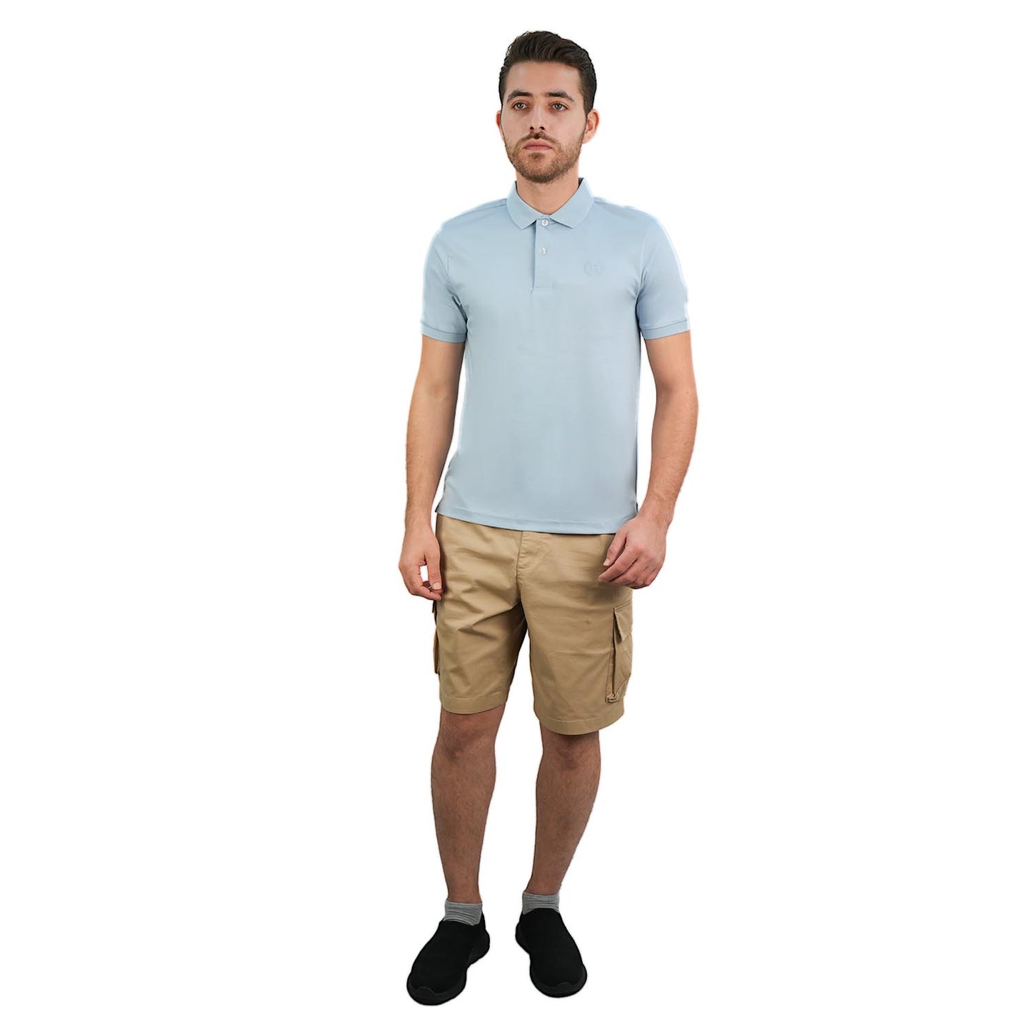 Men's Classic Liquid Touch Polo: 100% Cotton, Regular Fit, Embroidered