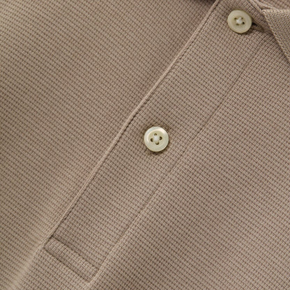Men's Slim Fit Polo: Premium 3G Stretch Waffle