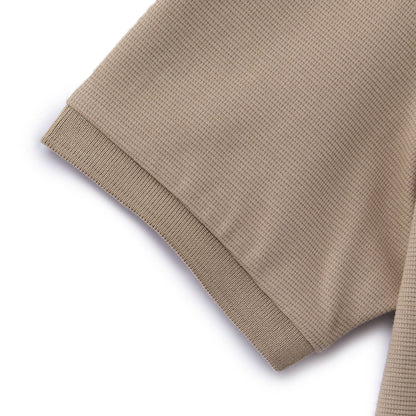 Men's Slim Fit Polo: Premium 3G Stretch Waffle